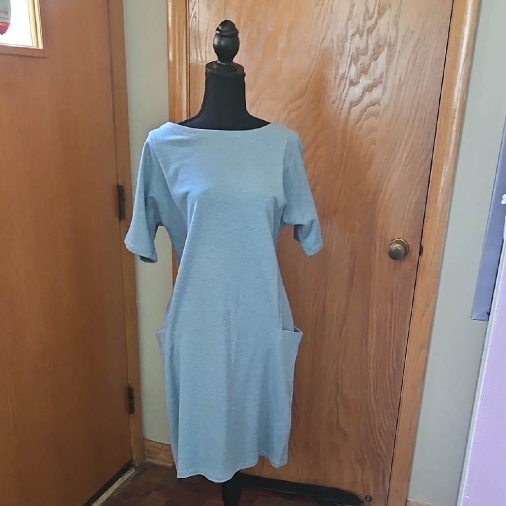 Kate Spade Casual Blue Dress with Pockets